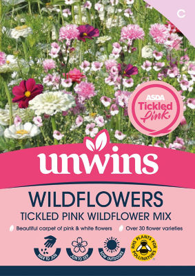 Tickled Pink Wildflower Mix Flower Seeds
