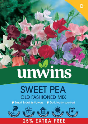 Sweet Pea Old Fashioned Seeds Mix 25% Extra Free thumbnail 2