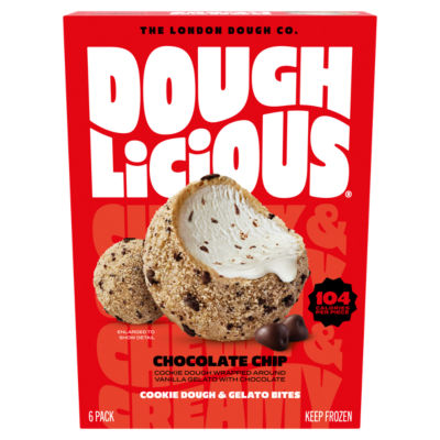 Chocolate Chip Cookie Dough & Gelato Bites 192g (6 x 32g)