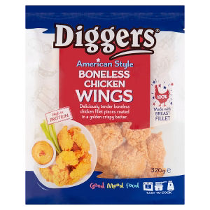 American Style Boneless Chicken Wings 320g thumbnail 2