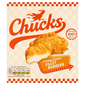 2 Crispy Chicken Fillet Burgers 230g thumbnail 2