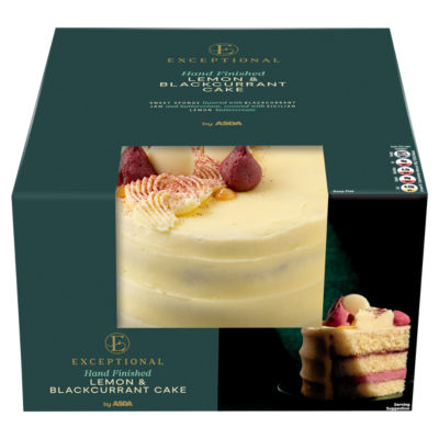 Lemon & Blackcurrant Cake