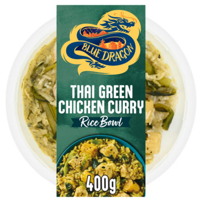 Thai Green Chicken Curry Rice Bowl 400g