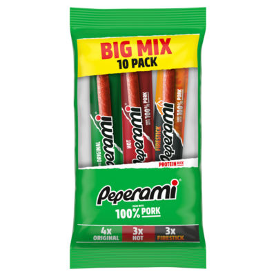Peperami Big Mix Salami Sticks 10x20g