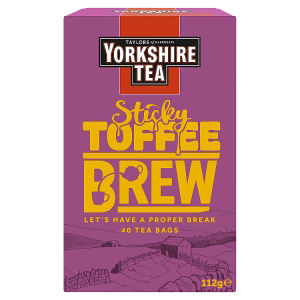 Yorkshire Tea 40 Sticky Toffee Brew Tea Bags 112g thumbnail 2