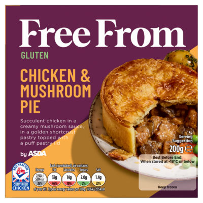 Free From by Chicken & Mushroom Pie 200g