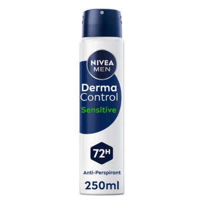 72h Derma Control Sensitive Anti-Perspirant Spray 250ml thumbnail 2