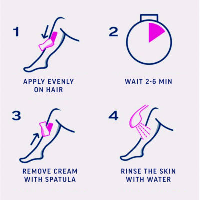 Expert Hair Removal Cream Legs Body All Skin Type 200ml thumbnail 4