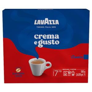 LAVAZZA CREMA E GUSTO CLASSICO GROUND ROASTED COFFEE 500 g