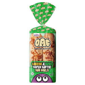 OAF Gluten Free Cheese and Herb Super Soft Sub Rolls 2 Pack thumbnail 2