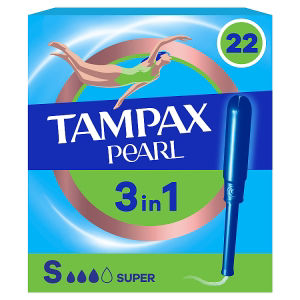 Pearl Super Tampons With Applicator x22