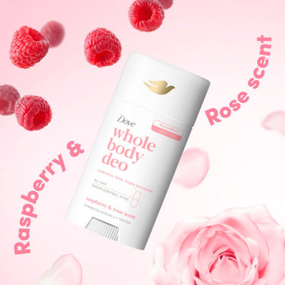 Raspberry & Rose Whole Body Deodorant Stick 75 ml thumbnail 3