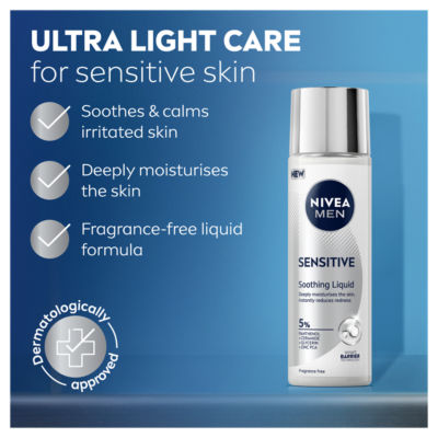 Sensitive Soothing Liquid Moisturiser 100ml thumbnail 3