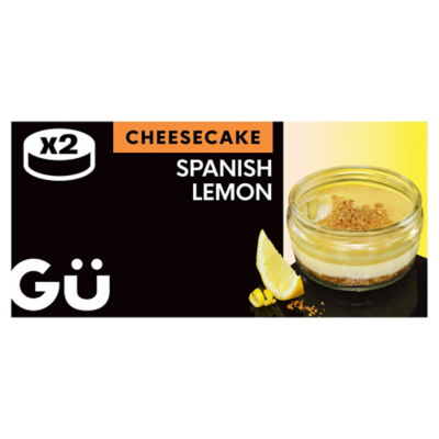 Gϋ Spanish Lemon Cheesecake Dessert 2 x 85g thumbnail 2