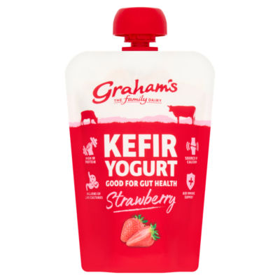 The Family Dairy Strawberry Kefir Yogurt 150g