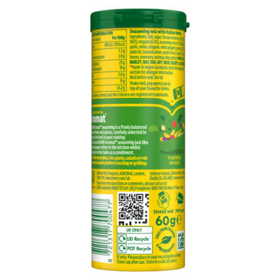 Aromat Italian Herbs All Purpose Seasoning 60 g thumbnail 3