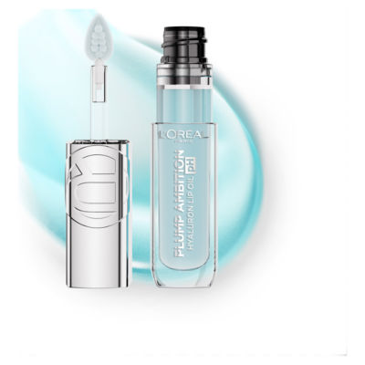 Lip Oil, Plump Ambition Transformative PH, HA Acid & Tripeptide, 113 Cristal Ice