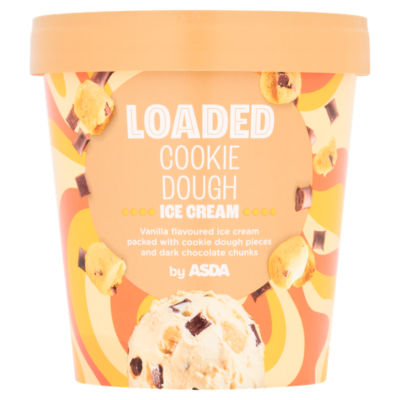 Loaded Cookie Dough Ice Cream 425ml thumbnail 2