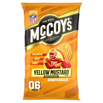 Yellow Mustard Multipack Crisps 6 Pack thumbnail 2