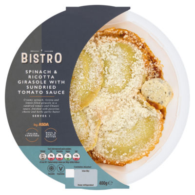 Spinach & Ricotta Girasole with Sundried Tomato Sauce 400g thumbnail 2