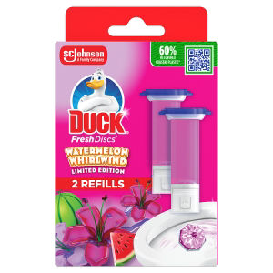 Fresh Discs Toilet Gel Refill Watermelon Whirlwind 2x36ml