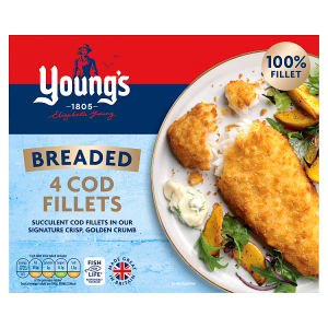 Breaded 4 Cod Fillets 400g thumbnail 2