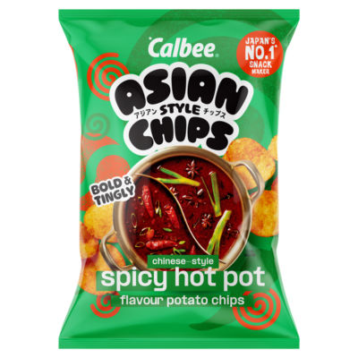 Chinese-Style Spicy Hot Pot Flavour Potato Chips 130g