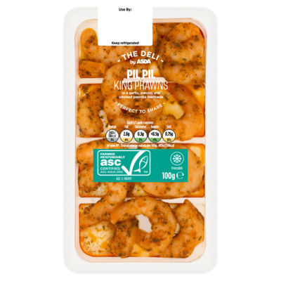 The Deli Pil Pil King Prawns 100g thumbnail 2