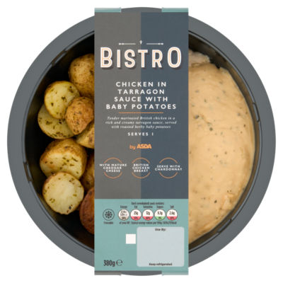 Chicken in Tarragon Sauce with Baby Potatoes 380g thumbnail 2