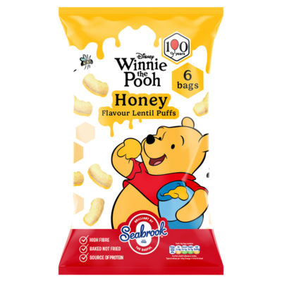 Honey Flavour Lentil Puffs 6 x 18g
