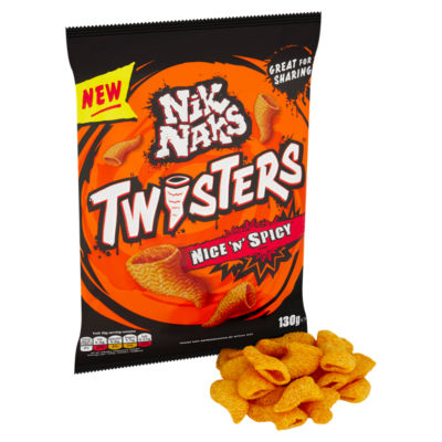 Twisters Nice 'N' Spicy Sharing Crisps 130g thumbnail 3
