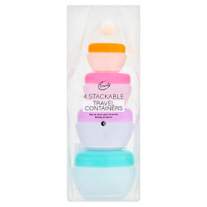 4 Stackable Travel Containers thumbnail 2