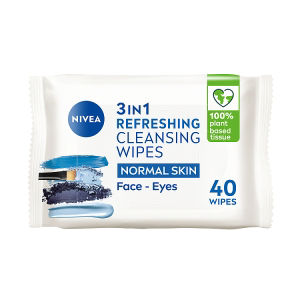 Refreshing 3-in-1 Cleansing Wipes for Normal Skin