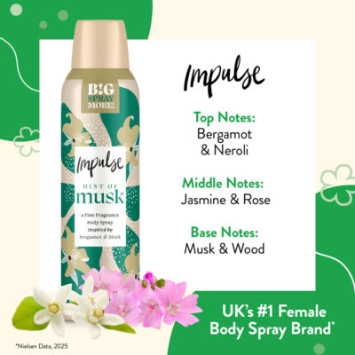 Hint of Musk Body Spray 150ml thumbnail 4