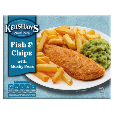 Fish & Chips with Mushy Peas 400g thumbnail 2