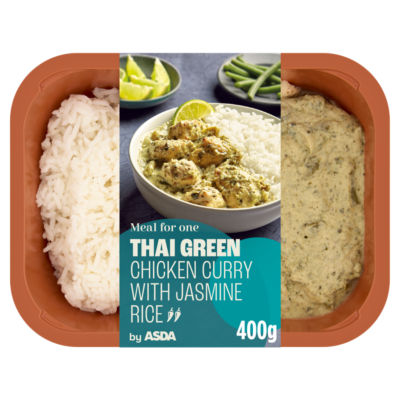 Thai Green Chicken Curry with Jasmine Rice 400g thumbnail 2