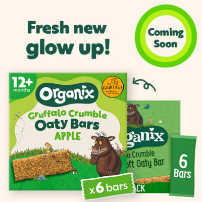 Gruffalo Crumble Apple Soft Oaty Bars Toddler Snacks Multipack 138g (6x23g) 12 months+ thumbnail 3