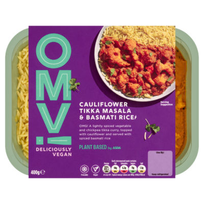 OMV! Cauliflower Tikka Masala & Basmati Rice 400g