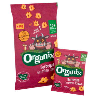 BBQ Gruffalo Claws Toddler Snack Multipack 4x15g 12 months+ thumbnail 3