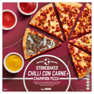 Limited Edition Stonebaked Chilli Con Carne Champion Pizza 325g