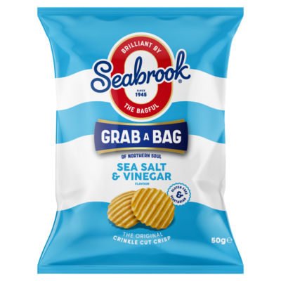 Sea Salt & Vinegar Flavour The Original Crinkle Cut Crisp 50g thumbnail 2