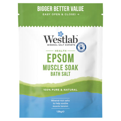 Health Epsom Muscle Soak Bath Salt 1.8kg thumbnail 2