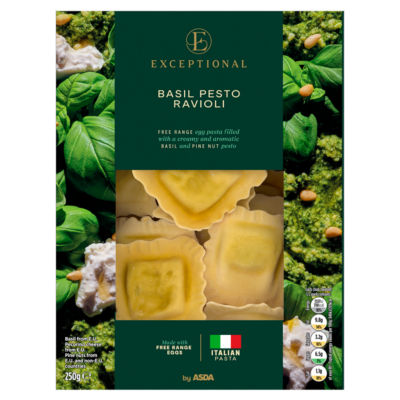Exceptional by Basil Pesto Ravioli 250g thumbnail 2