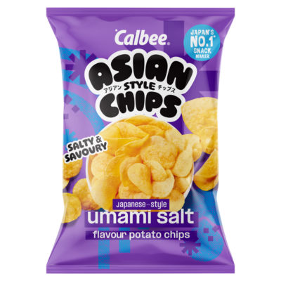 Calbee Asian Style Chips Umami Salt Flavour Potato Chips 130g