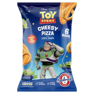 Toy Story Cheesy Pizza Flavour Lentil Hoops 6 x 17g