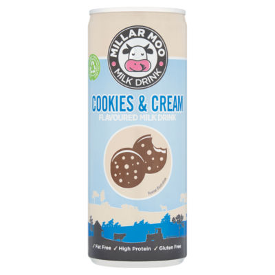 Cookies & Cream Flavoured Milk Drink 250ml thumbnail 2