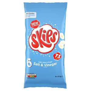 Salt & Vinegar Multipack Crisps 6 Pack thumbnail 2