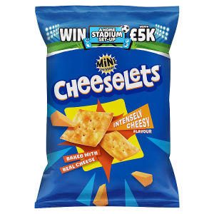Cheeselets Intensely Cheesy Flavour Sharing Bag Crisps 150g thumbnail 2