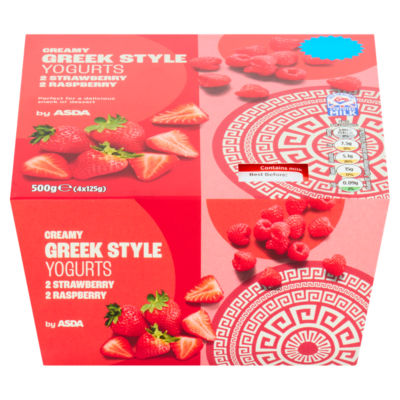 Creamy Greek Style Yogurts 500g (4 x 125g) thumbnail 2