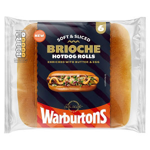6 Brioche Hotdog Rolls thumbnail 2